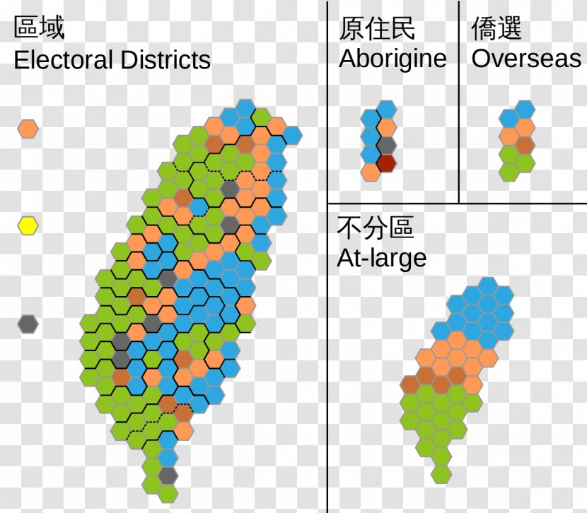 Taiwan Legislative Election, 2001 1998 National Assembly 1991 2008 Wikipedia - Map - Creative Note Transparent PNG