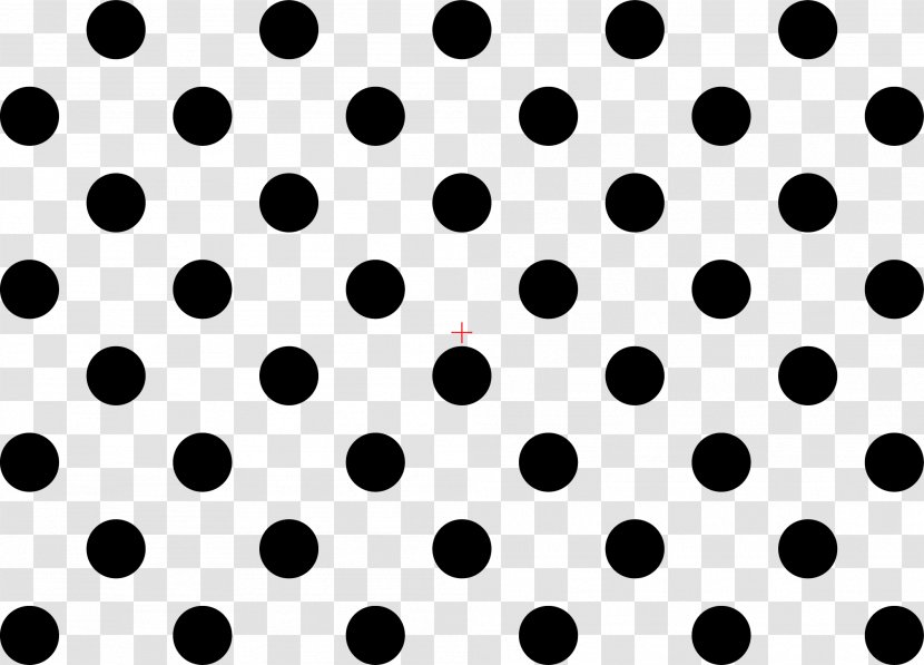 Polka Dot White Circle Pattern - Fabric Transparent PNG