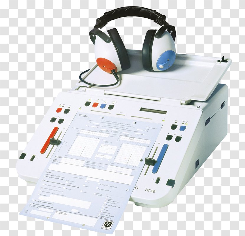 Audiometry Diagnose Audiometer Luftleitung Hearing - Bone Conduction - Screening Transparent PNG