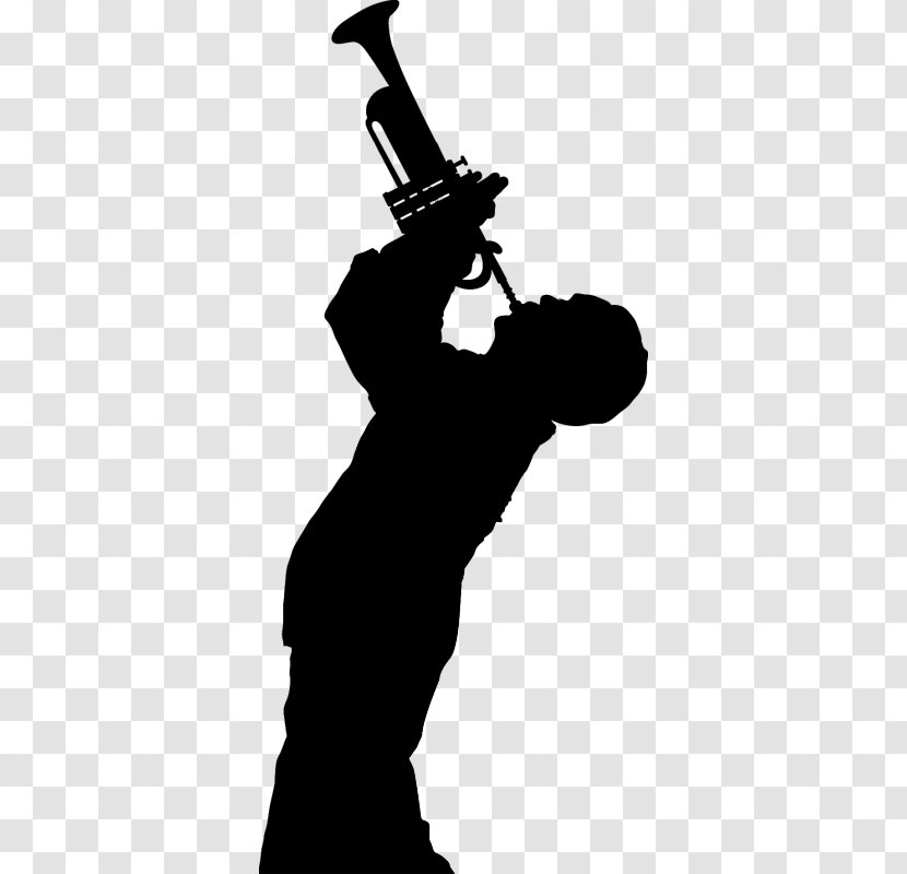 Trumpeter Saxophone Musician - Flower - Trumpet Transparent PNG