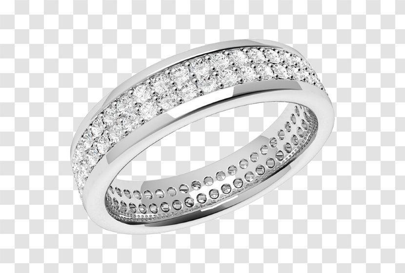 Eternity Ring Diamond Wedding Brilliant - Full Rings Transparent PNG