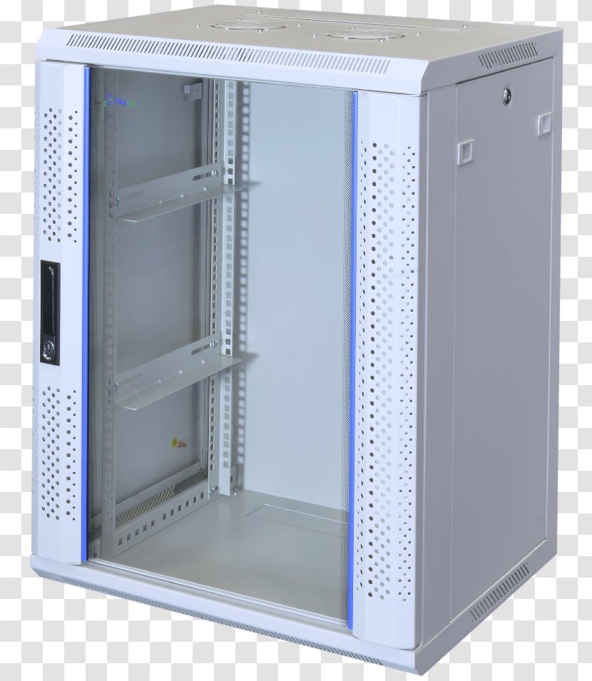Electrical Enclosure 19-inch Rack Computer Servers Network Unit - Electronics Accessory Transparent PNG