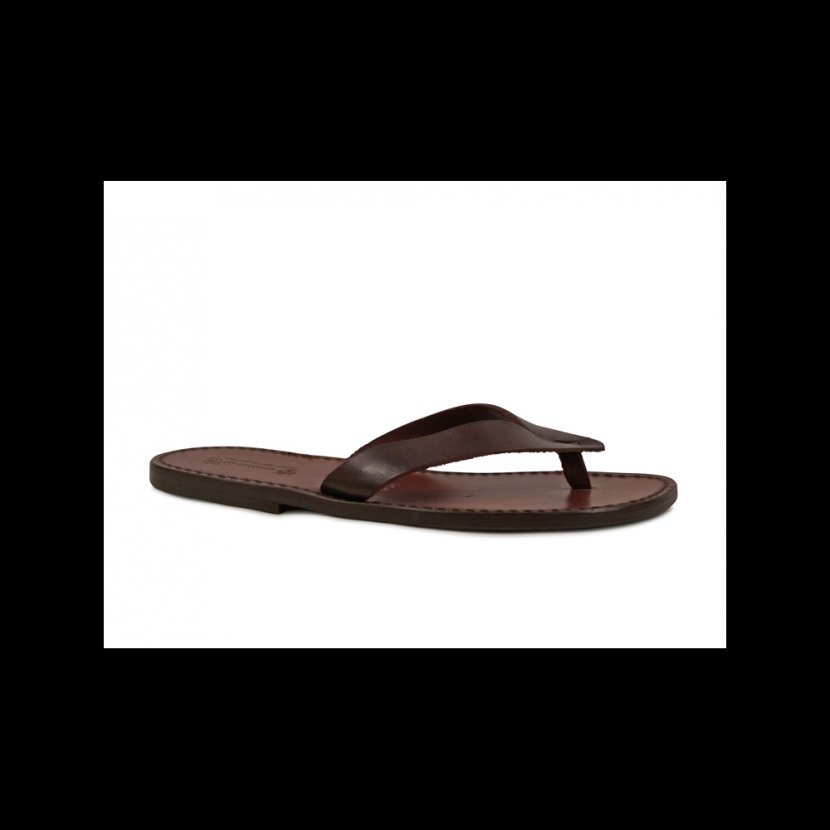 Flip-flops Sandal Leather Shoe For Men - Footwear Transparent PNG