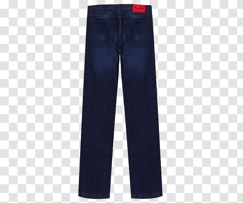 Jeans Denim Cobalt Blue - Dark Backside KITON Transparent PNG