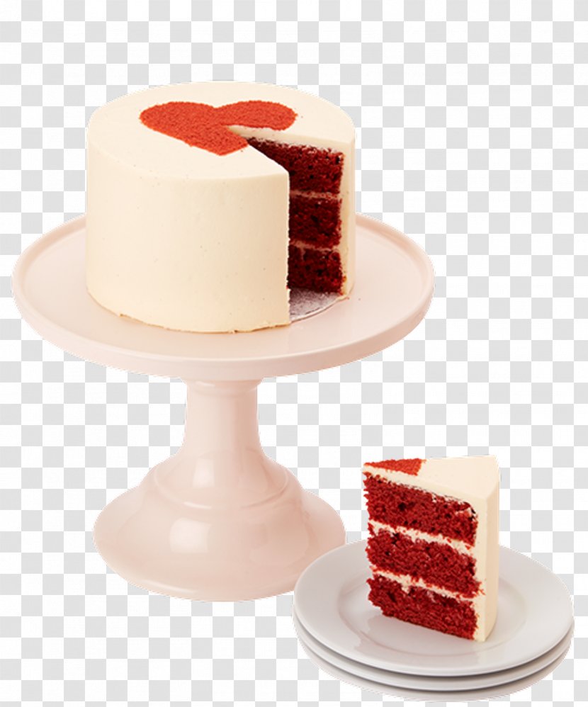 Buttercream Red Velvet Cake Torte Wedding Frosting & Icing - Fondant Transparent PNG