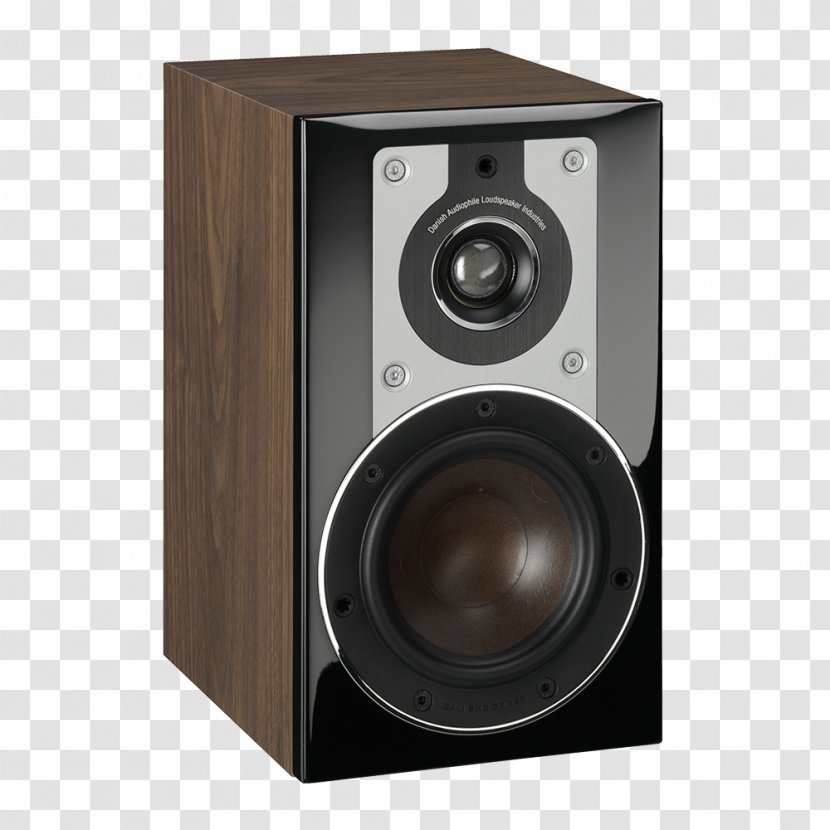 Danish Audiophile Loudspeaker Industries Bookshelf Speaker High Fidelity - Computer - Walnut Transparent PNG