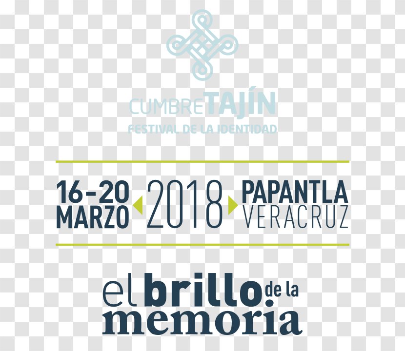 El Tajín 2018 Cumbre Logo Papantla - TAJIN Transparent PNG