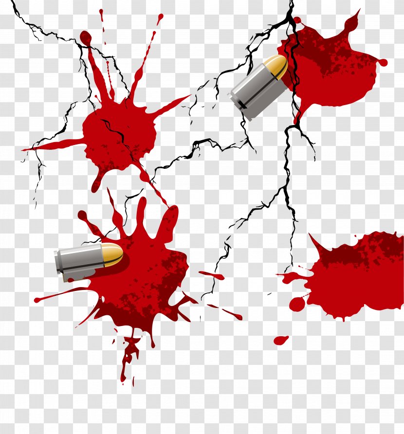 Icon - Silhouette - Broken Walls And Blood Transparent PNG