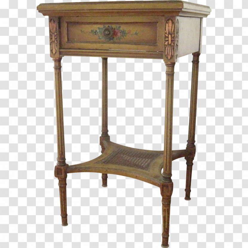Bedside Tables Chiffonier - End Table - Hand Painted Desk Transparent PNG