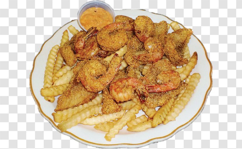 French Fries Fried Chicken Clams Deep Frying - Fish Fry Transparent PNG