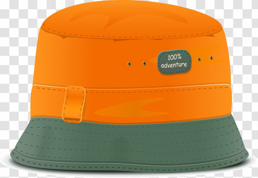 Hat Cap Yellow - Orange Transparent PNG