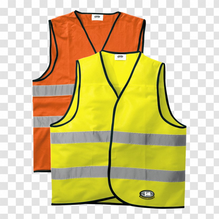 Gilets High-visibility Clothing Jacket - Outerwear Transparent PNG