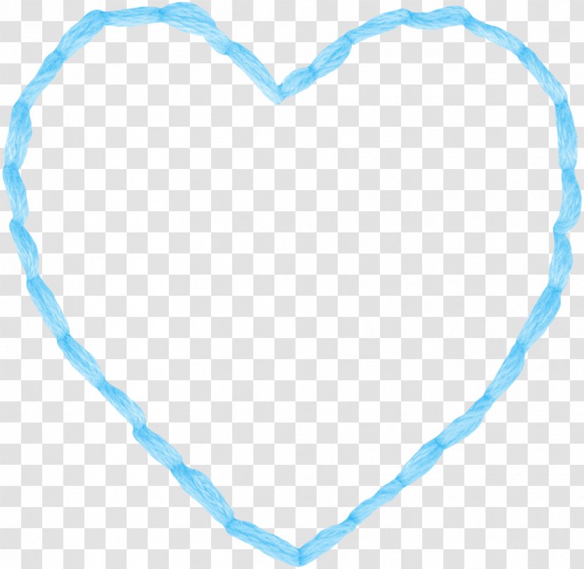 Heart Drawing Clip Art - Flower - Blue Rope Transparent PNG