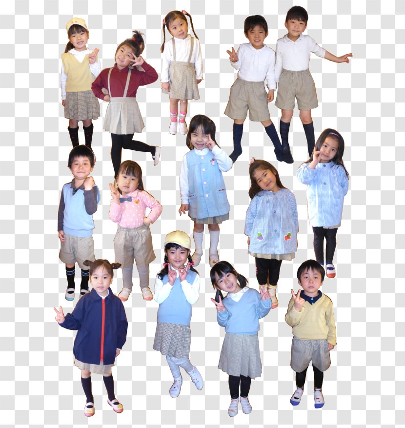 Asunaro Kindergarten School Uniform Thujopsis - Frame Transparent PNG