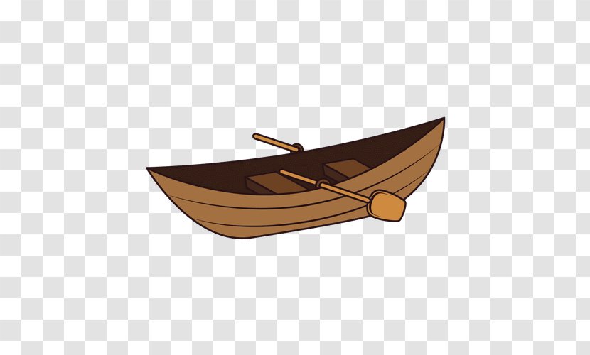 Boat Canoe Drawing - Royaltyfree Transparent PNG