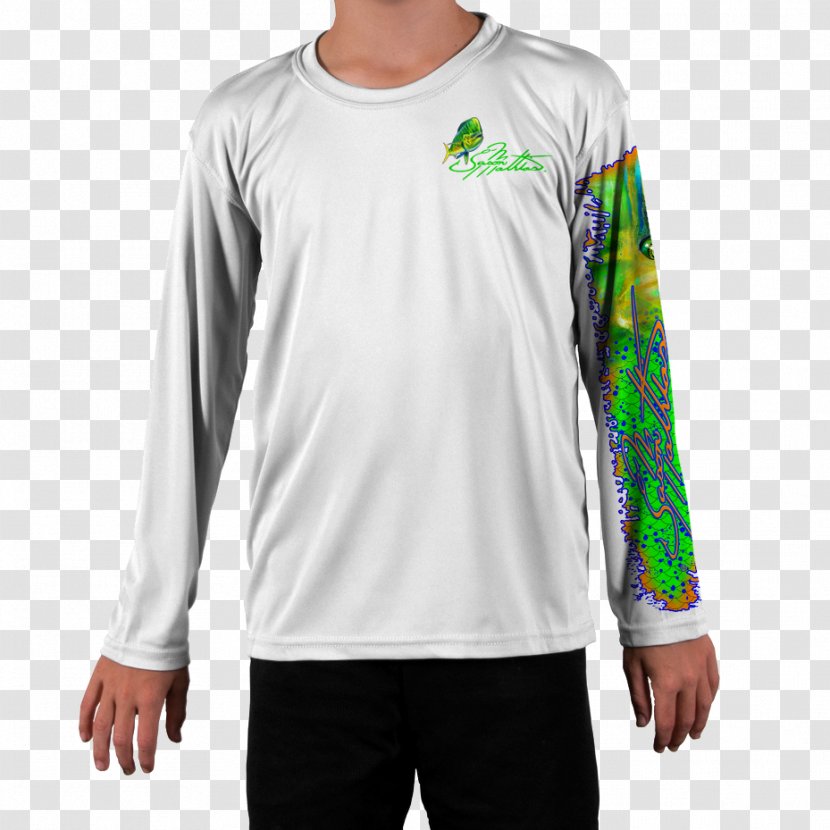 Long-sleeved T-shirt Crew Neck - Collar - Kids T Shirt Transparent PNG
