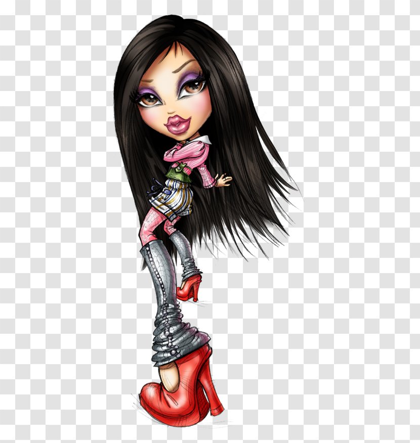 Bratz: The Movie Doll Monster High Drawing - Silhouette - Jade Clipart Transparent PNG