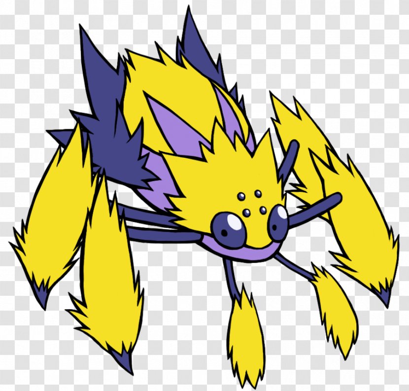 Drawing Galvantula Joltik Pokémon - Tail - Digital Art Transparent PNG