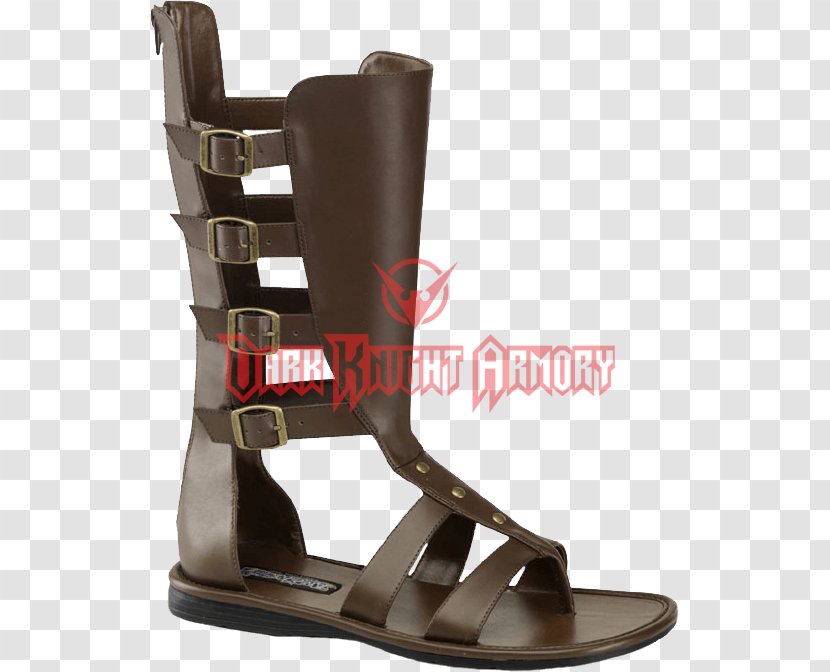 Sandal Slipper Boot Flip-flops Slip-on Shoe - Kneehigh - Calf Spear Transparent PNG