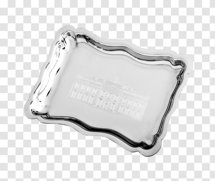 White House Historical Association Silver Rectangle - Tray Transparent PNG