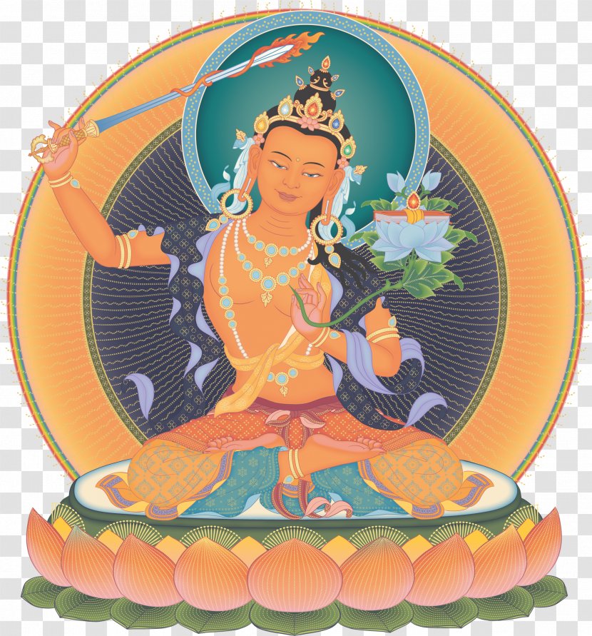 Manjushri Empowerment New Kadampa Tradition Meditation - Buddhist - Buddha Transparent PNG