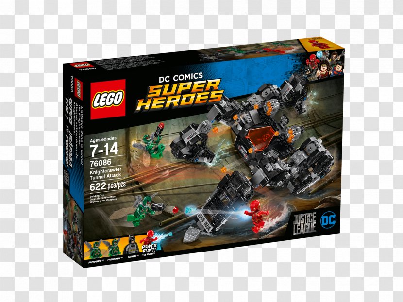 LEGO 76086 DC Comics Super Heroes Knightcrawler Tunnel Attack Lego Toy Block - Monster Fighters Transparent PNG