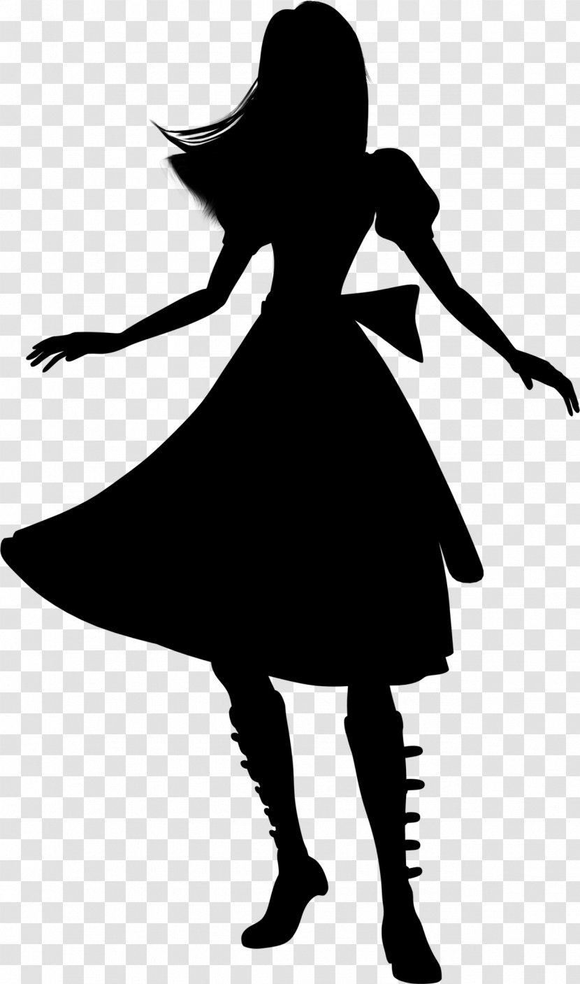 Clip Art Illustration Silhouette Dress Character - Fictional - Fiction Transparent PNG