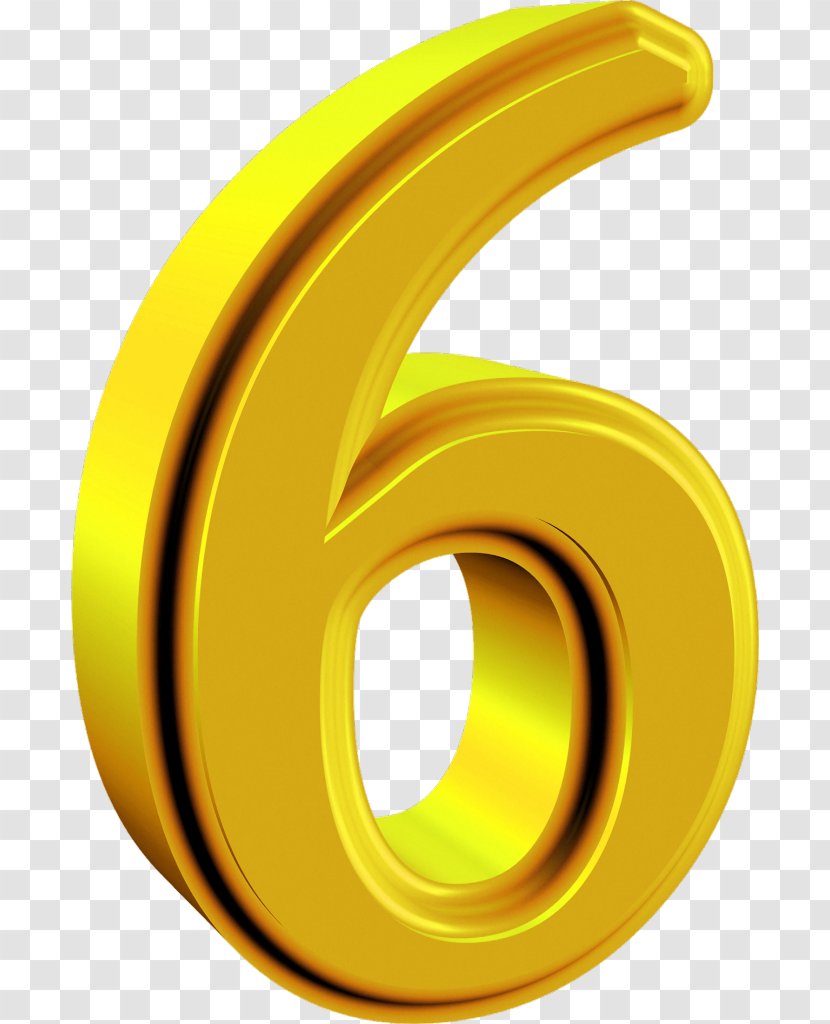 Number Numerical Digit 0 Birthday National Institute For Documentation, Innovation And Educational Research - Yellow - D Transparent PNG