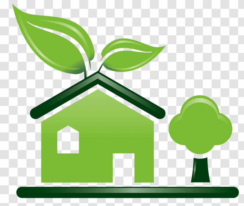 Green Home House Environmentally Friendly Building - Symbol Transparent PNG