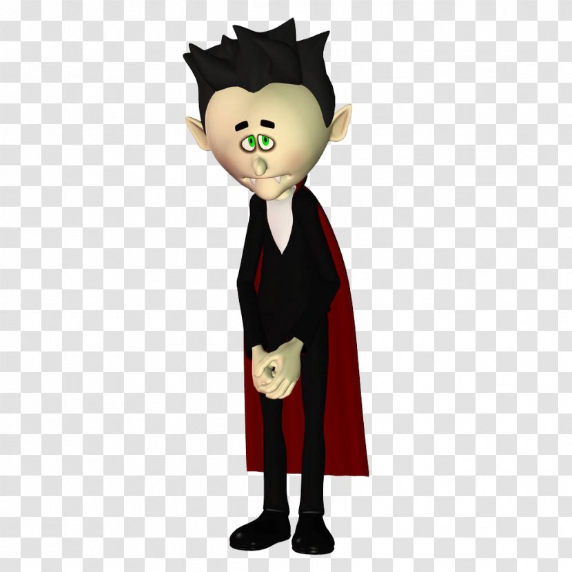 Vampire Royalty-free Photography Illustration - Cartoon - Shy Transparent PNG