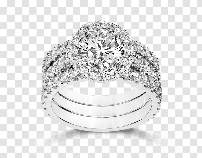 Engagement Ring Wedding Diamond Princess Cut - Cubic Zirconia Bridal Sets Transparent PNG