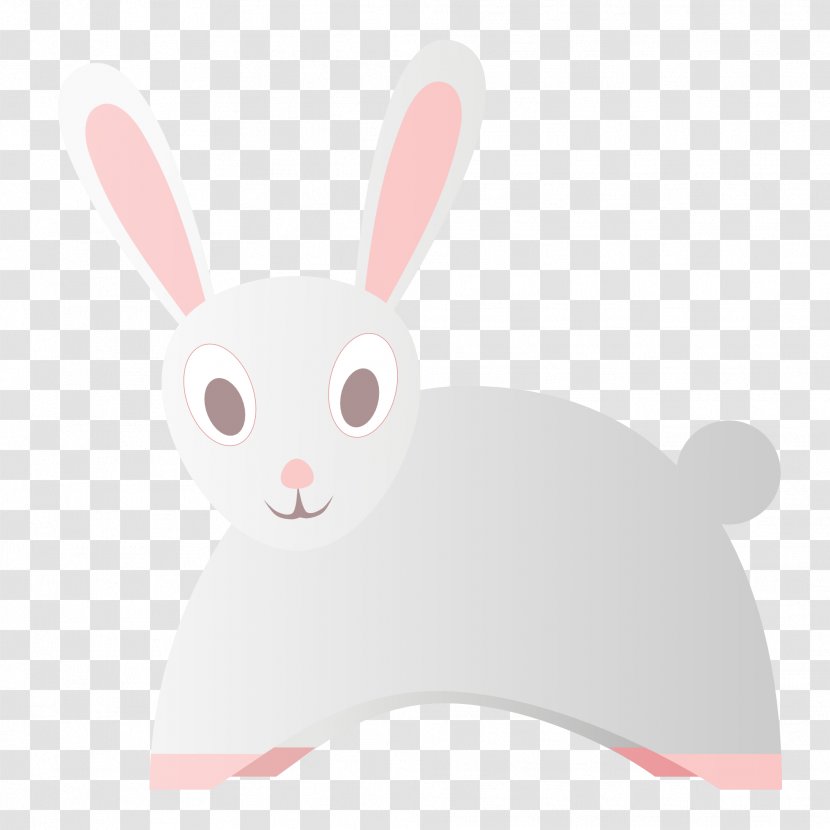 Domestic Rabbit Hare Easter Bunny Vertebrate - Animal - Rabit Transparent PNG