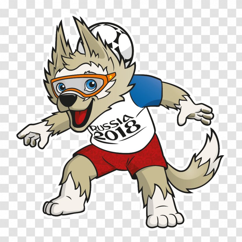2018 World Cup FIFA Official Mascots Zabivaka Russia - Fictional Character Transparent PNG