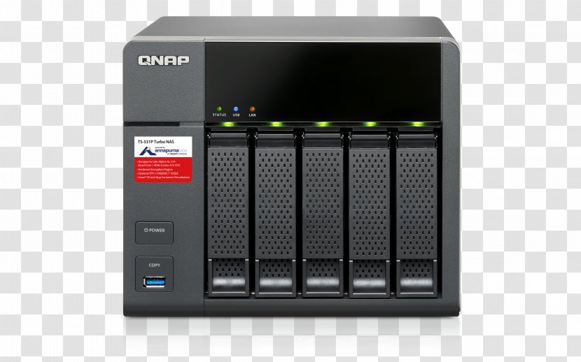 QNAP TS-563 Network Storage Systems Systems, Inc. Advanced Micro Devices X86 - System On A Chip - Multicore Processor Transparent PNG