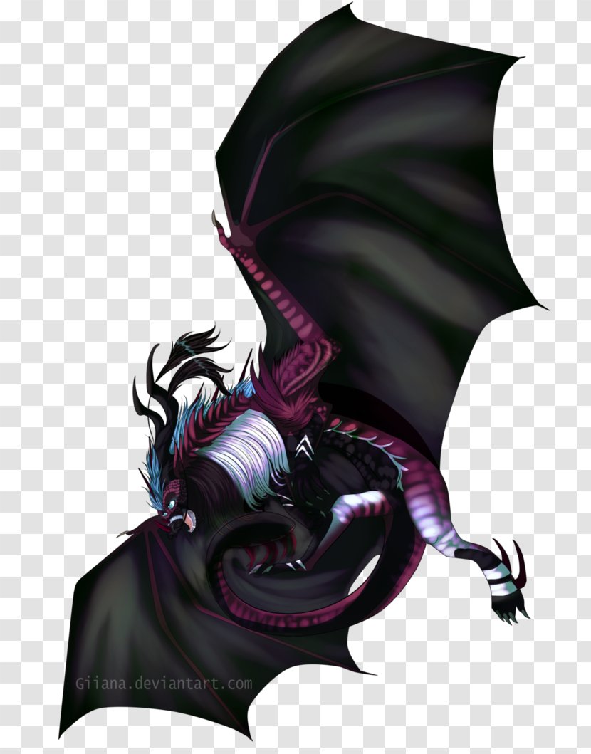 Dragon Cartoon Legendary Creature Supernatural - Purple - Rise From The Ashes Transparent PNG