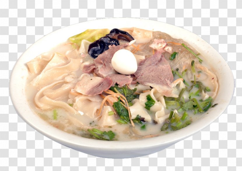 Laksa Ramen Chinese Cuisine Udon Noodle Soup - Food - Bacon Huimian Transparent PNG