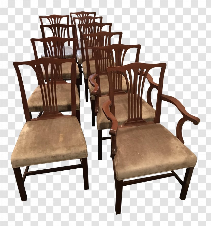 Chair Antique Garden Furniture - Mahogany Transparent PNG