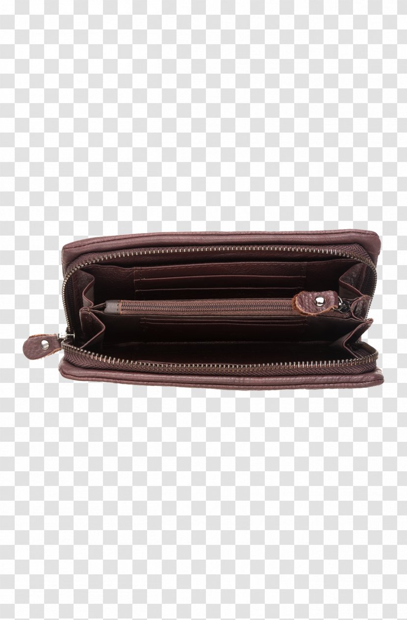 Wallet Coin Purse Leather Messenger Bags Handbag - Zipper Transparent PNG