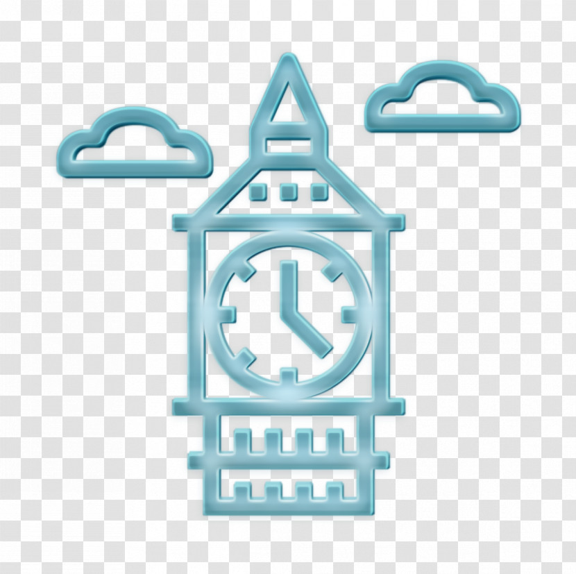 London Icon Watch Icon Big Ben Icon Transparent PNG