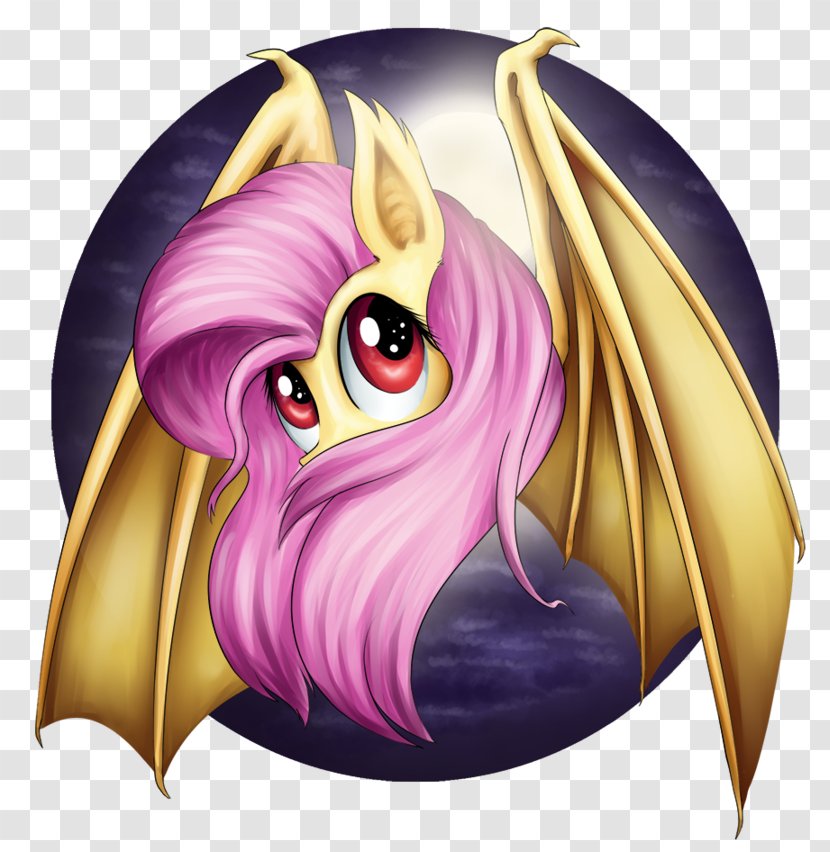 Fluttershy Vampire Pony Succubus Equestria - Demon Transparent PNG