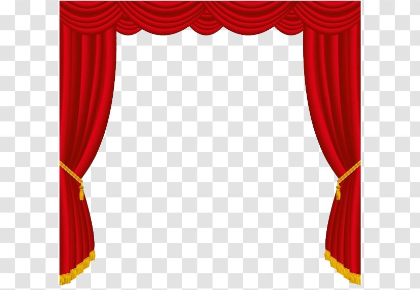 Window Theater Drapes And Stage Curtains - Picture Frame Transparent PNG