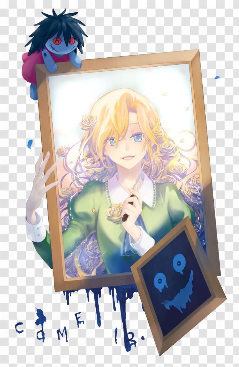Ib Angels Of Death The Witch's House Role-playing Video Game - Flower - Watercolor Transparent PNG
