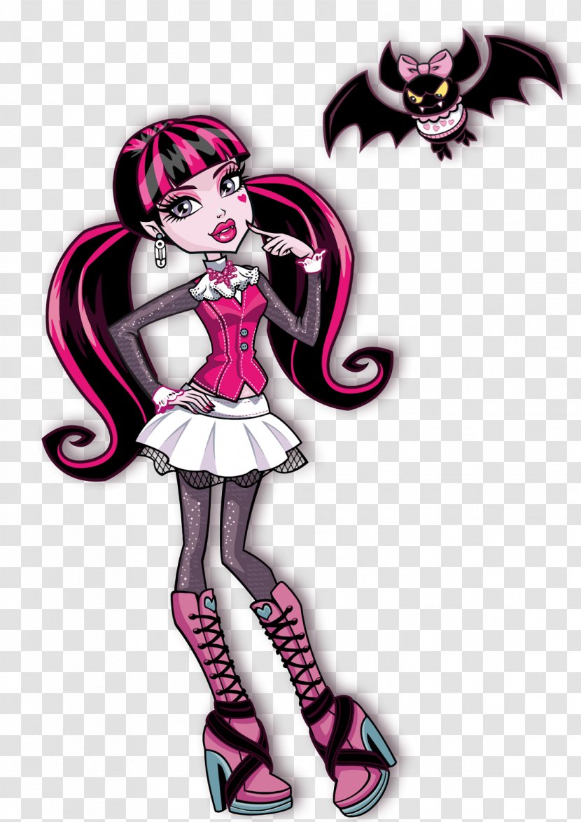 Monster High: Ghoul Spirit Doll Clip Art - Pink Transparent PNG