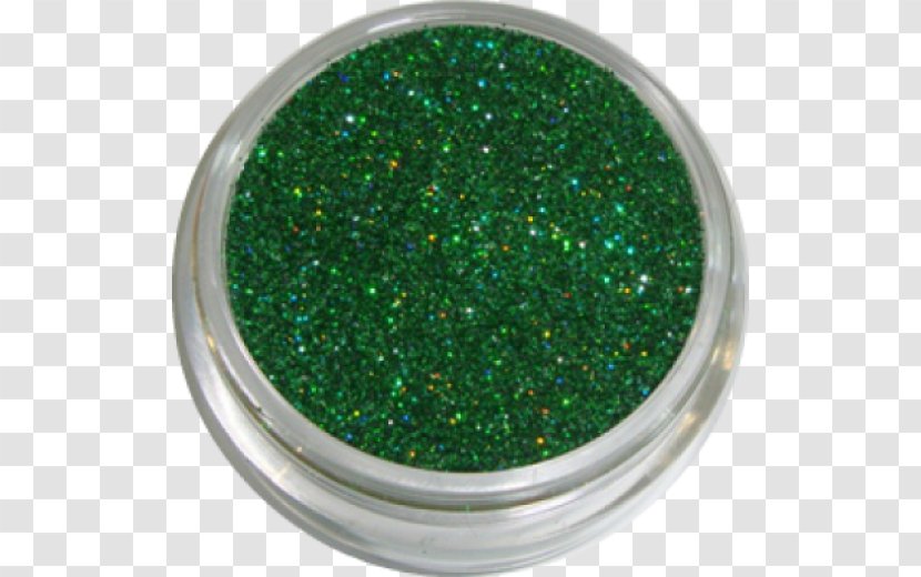 Glitter Green Cosmetics Silver Color - Hologram Transparent PNG
