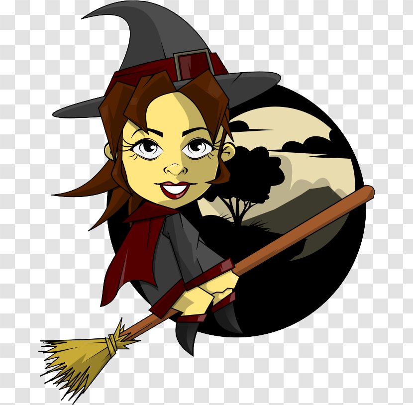 Witchcraft Clip Art - Frame - Witch Transparent PNG