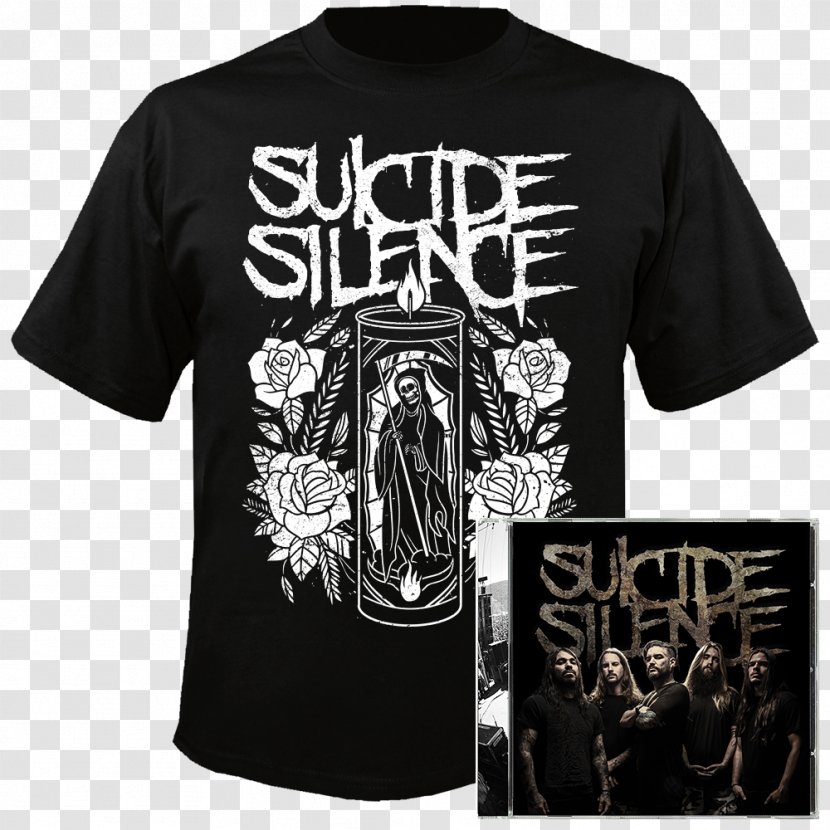 T-shirt Suicide Silence Deathcore Danzig - Heavy Metal - Logo Transparent PNG