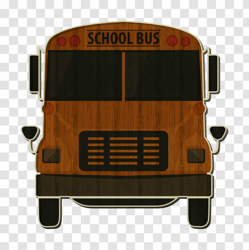 Educative Set Icon School Bus Icon Transparent PNG