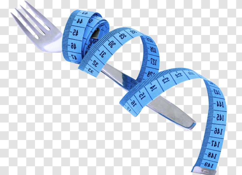 Tape Measure - Electric Blue Transparent PNG