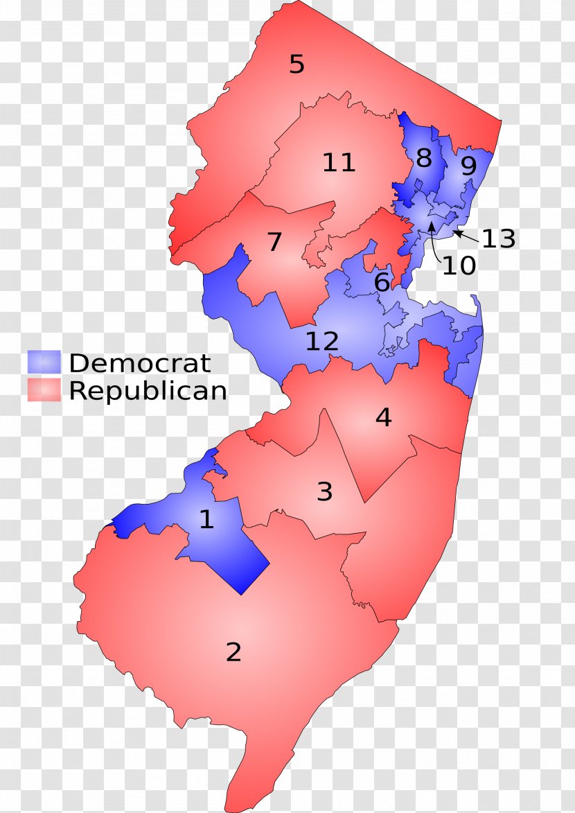 New Jersey's 12th Congressional District Districts Electoral Jersey Legislature - Redistricting Commission - Minimal Party Transparent PNG