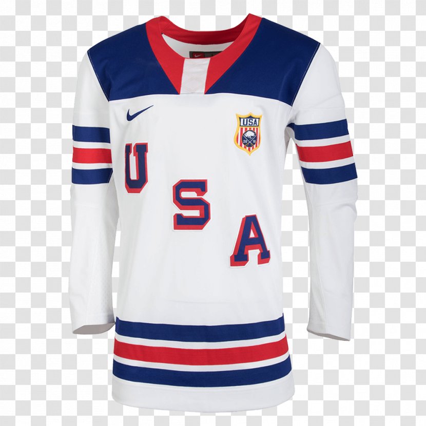 United States National Men's Hockey Team 2018 Winter Olympics Ice At The Olympic Games Soccer 2014 - Sports Fan Jersey - Retro Jerseys Transparent PNG